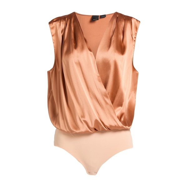【送料無料】 ピンコ レディース Tシャツ トップス Bodysuits Orange|asty