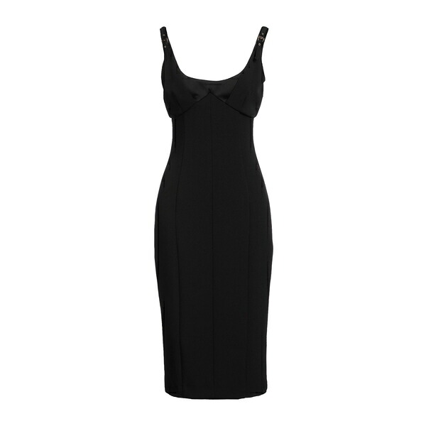 【送料無料】 ベルサーチ レディース ワンピース トップス Midi dresses Black｜asty