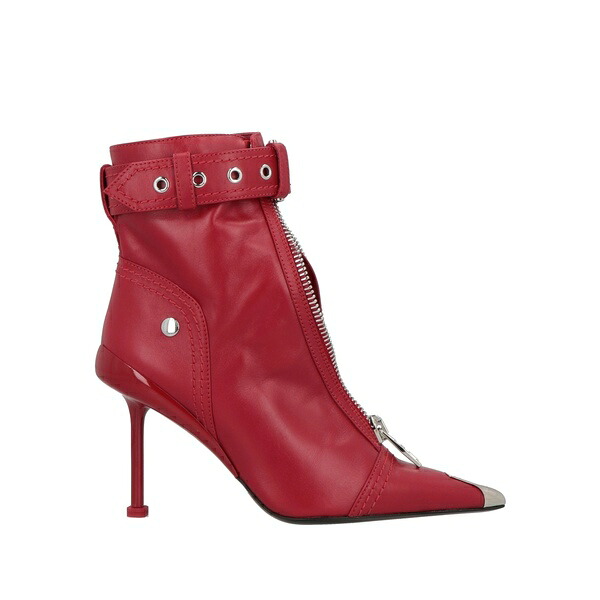 【送料無料】 マックイーン レディース ブーツ シューズ Ankle boots Red