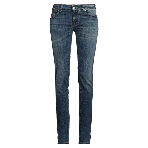 【送料無料】 ヤコブ コーエン レディース デニムパンツ ボトムス Jeans Blue