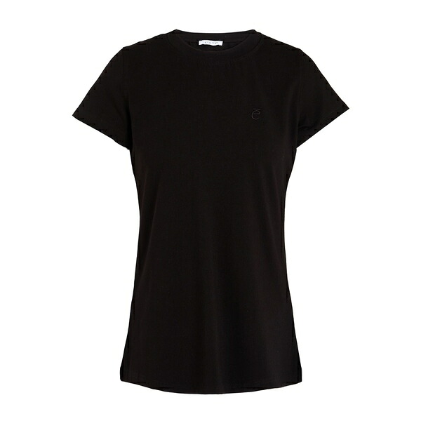 【送料無料】 エクステ レディース Tシャツ トップス T-shirts Black