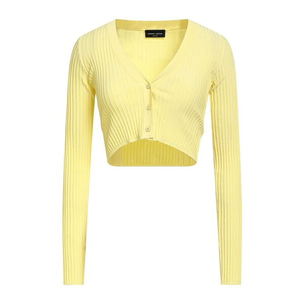 【送料無料】 ロベルトコリーナ レディース カーディガン アウター Cardigans Yellow
