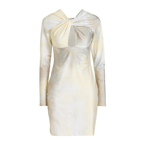 【送料無料】 コペルニ レディース ワンピース トップス Mini dresses Yellow｜asty