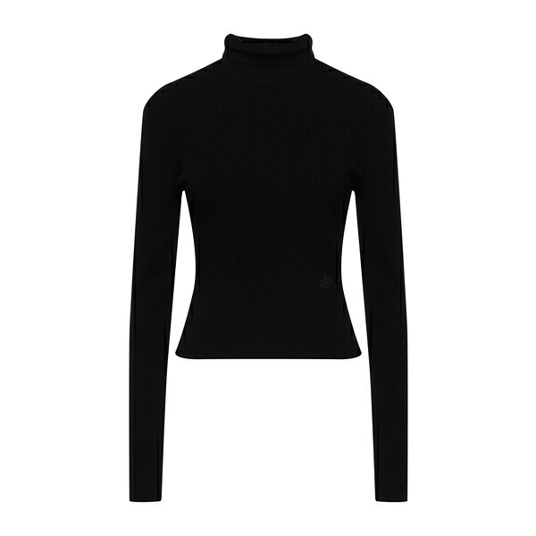 【送料無料】 ジャンパトゥ レディース ニット&セーター アウター Turtlenecks Black｜asty