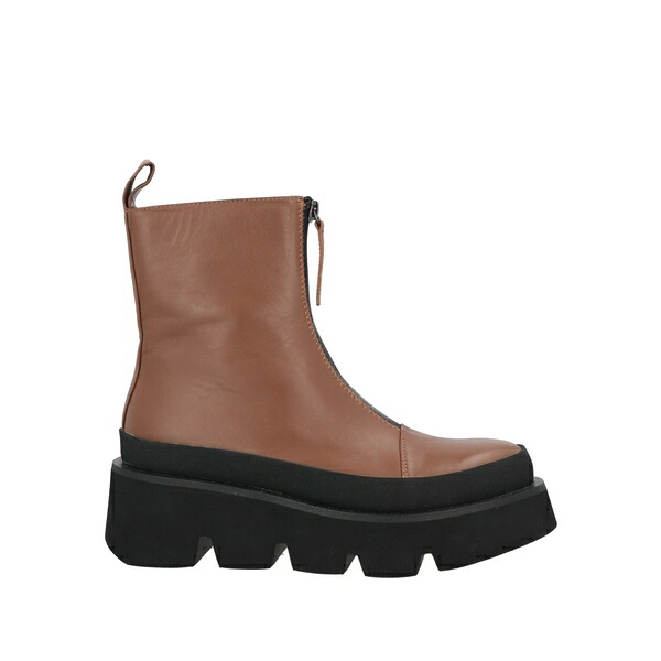 【送料無料】 エマヌエーレ ヴェー レディース ブーツ シューズ Ankle boots Brown