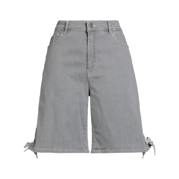 【送料無料】 バウムウンドヘルガーデン レディース デニムパンツ ボトムス Denim shorts Grey
