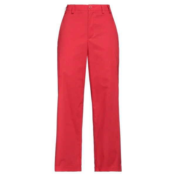 【送料無料】 ピアヌラストゥーディオ レディース カジュアルパンツ ボトムス Pants Red
