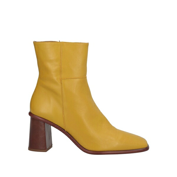 【貨物輸送無料】 アロハス レディース ブーツ シューズ Ankle boots Yellow
