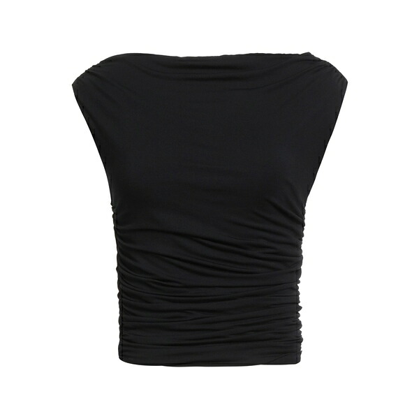 【送料無料】 ラグアンドボーン レディース Tシャツ トップス Tops Black|asty