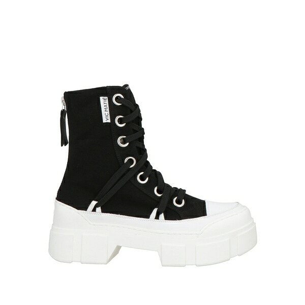 【貨物輸送無料】 ヴィック・マティ レディース ブーツ シューズ Ankle boots Black