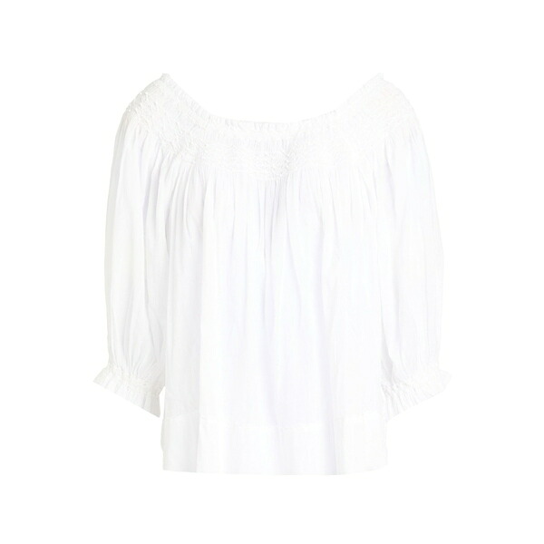 【送料無料】 ファーム リオ レディース Tシャツ トップス Tops White