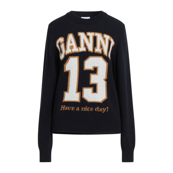【送料無料】 ガニー レディース ニット\u0026セーター アウター Sweaters Blue