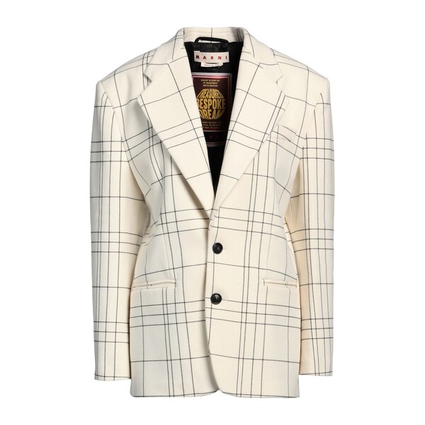 【貨物輸送無料】 マルニ レディース 上衣＆上衣 アウター Blazers White