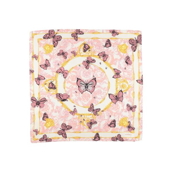【貨物輸送無料】 ヴェルサーチ レディース えり巻き・袈裟・えり巻き 付属品 Scarves White
