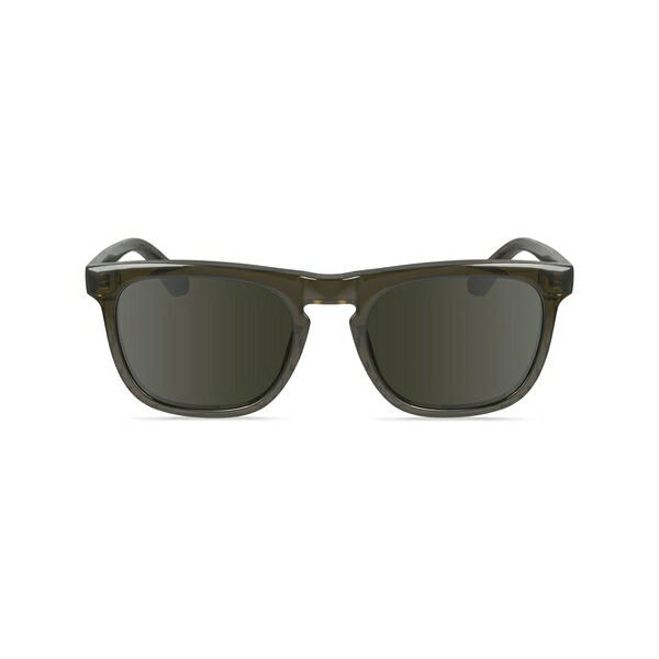 カルバンクライン メンズ サングラス・アイウェア 付属物 Square frame sunglasses Green サングラス-眼鏡・サングラス