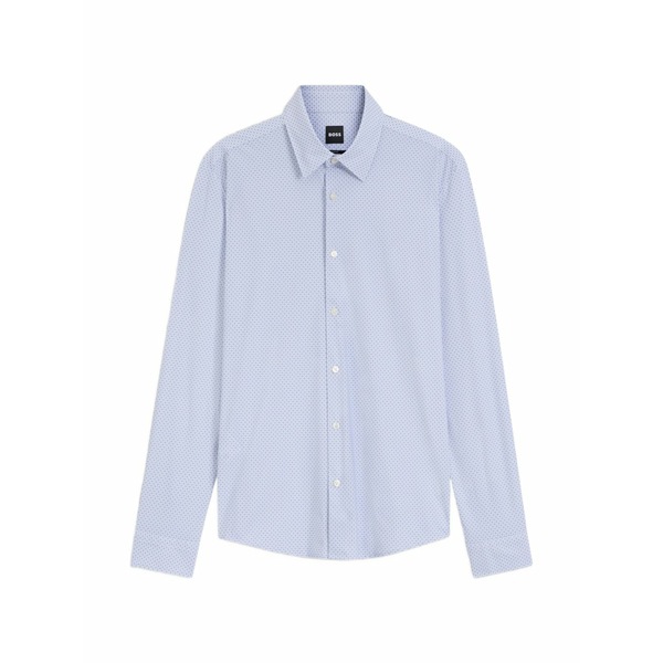 雇い主 メンズ プルオーバー トップス Roan shirt Blue