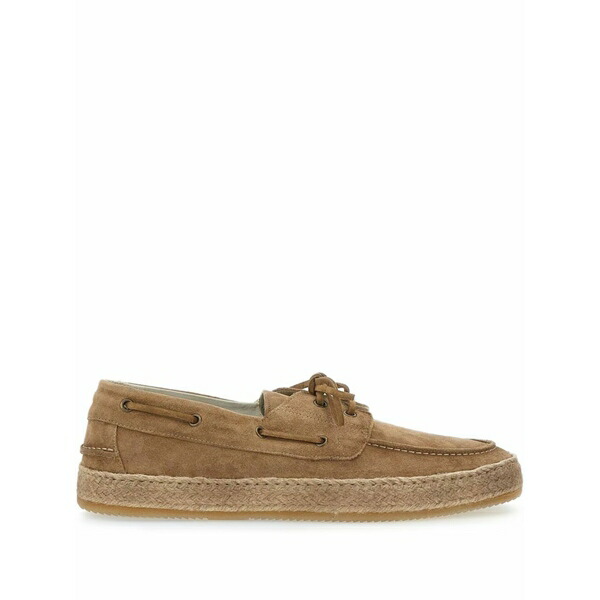 コルヴァーリ レディース スリッポン・ローファー シューズ 1933 velour loafers Brown