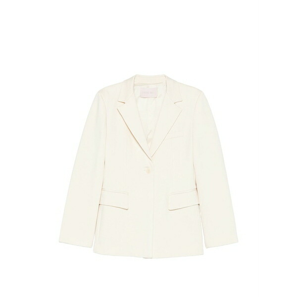 サーカス・ホテル レディース ジャケット&ブルゾン アウター Flap pocket blazer Neutrals|asty