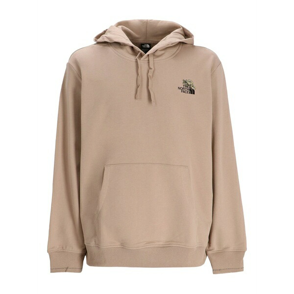 北の方人間の顔 メンズ パーカー・スウェットシャツ アウター Connect floral-embroidered hoodie Neutrals