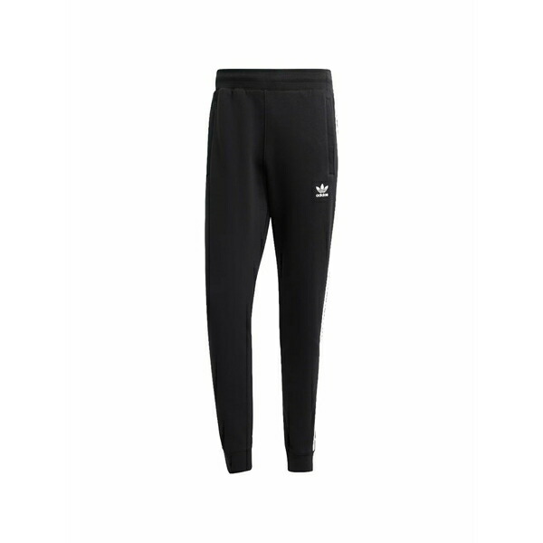 アディダス メンズ 心地好いズボン下 ボトムス 3-stripe track pants Black ズボン・パンツ-メンズファッション