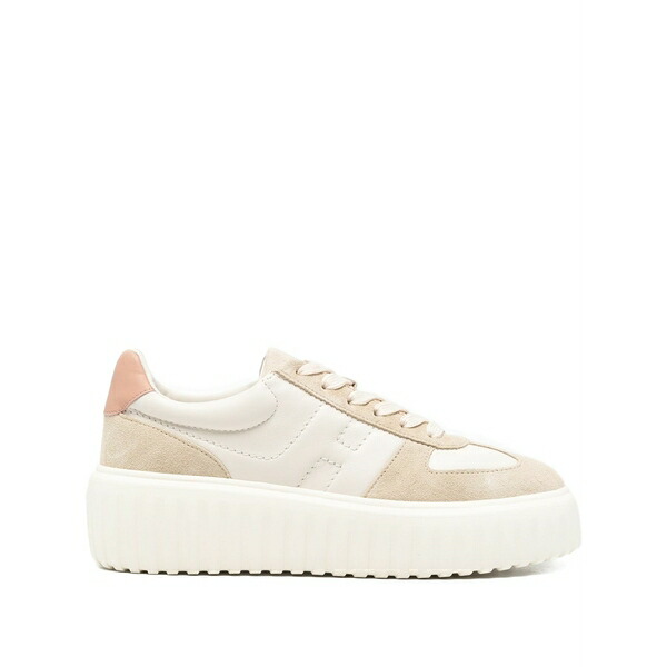 ホーガン レディース スニーカー シューズ H-stripe platform sneakers Neutrals|asty