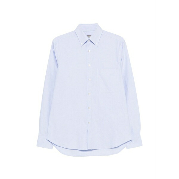 カナーリ メンズ シャツ トップス Button-up shirt Blue｜asty