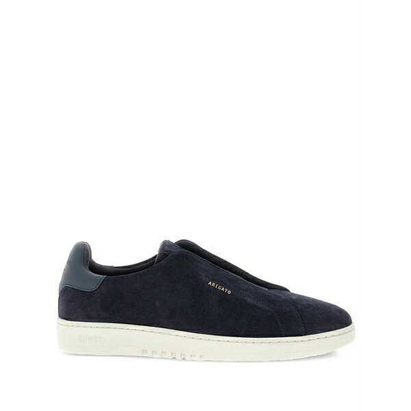 アクセルアリガト メンズ スニーカー シューズ Dice suede slip-on sneakers Blue
