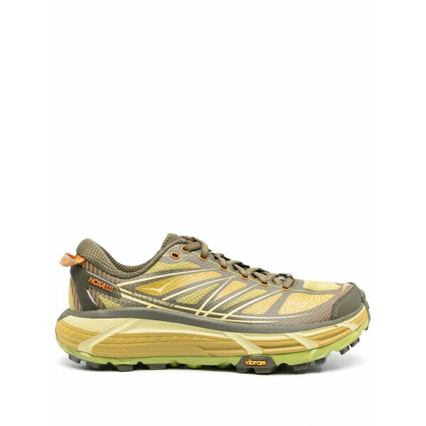 ホカオネオネ メンズ スニーカー シューズ Mafate speed 2 sneakers Green