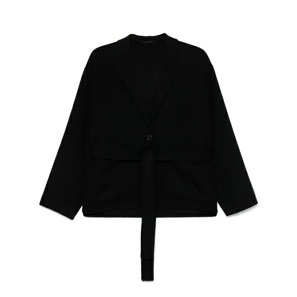 ケンゾー レディース 上衣＆上衣 アウター Belted jacket Black