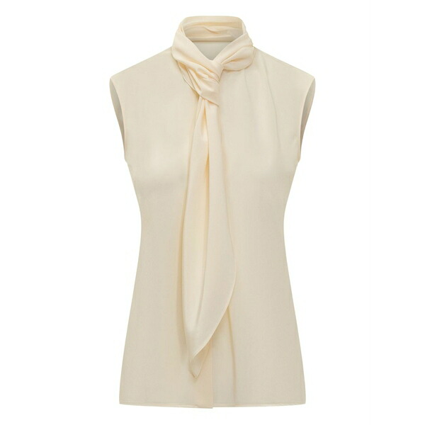 アルベルタ フェレッティ レディース シャツ トップス Neck-tie sleeveless shirt Neutrals｜asty