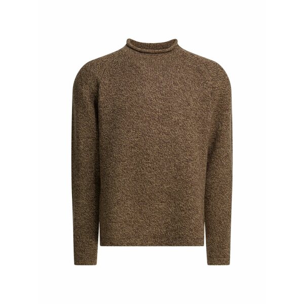 ノンネイティブ メンズ ニット&セーター アウター Roll-neck long-sleeve sweater Brown｜asty