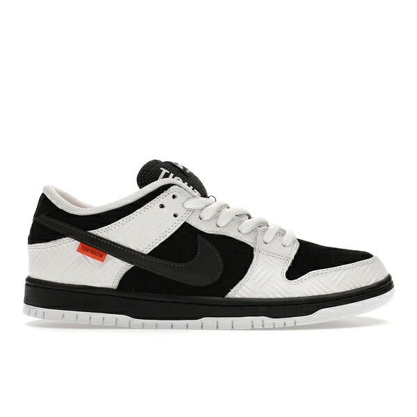 Nike ナイキ メンズ スニーカー 【Nike SB Dunk Low TIGHTBOOTH】 サイズ US_8.5(26.5cm) White/Black-Safety Orange｜asty