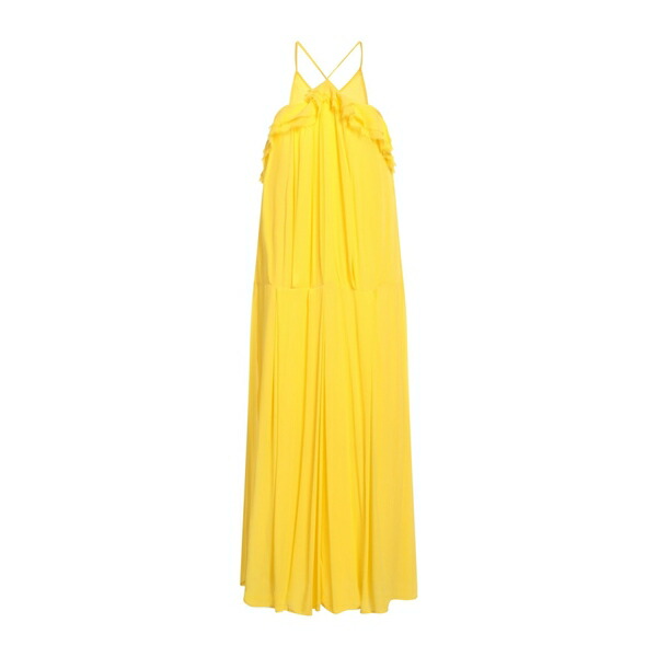 【送料無料】 エイト・ピーエム レディース ワンピース トップス Midi dresses Yellow