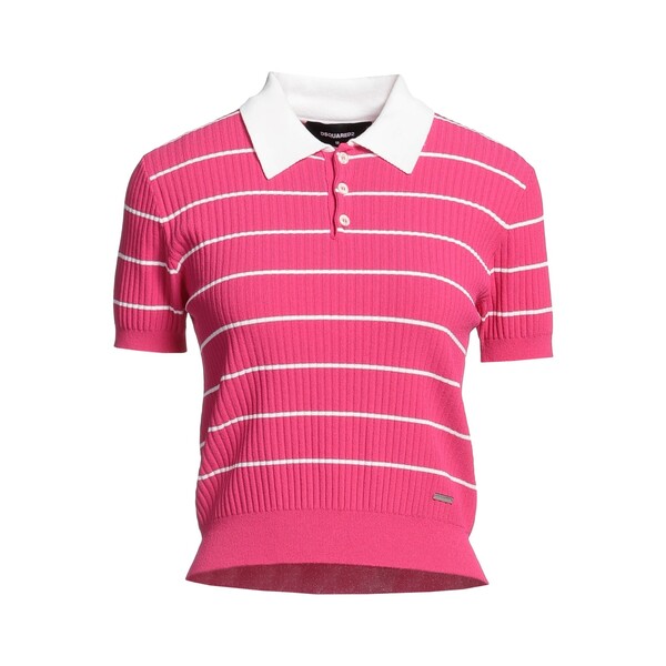 【送料無料】 ディースクエアード レディース ニット&セーター アウター Sweaters Pink|asty