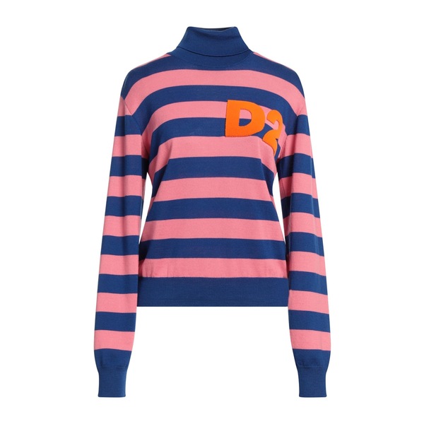 【送料無料】 ディースクエアード レディース ニット&セーター アウター Turtlenecks Blue