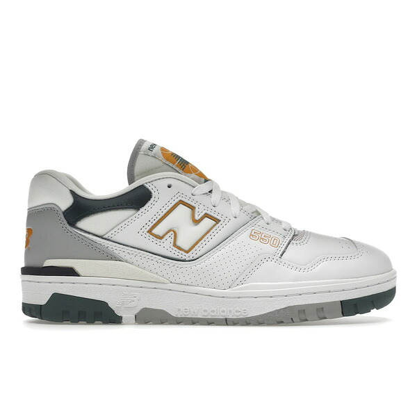 New Balance ニューバランス メンズ スニーカー 【New Balance 550 White Nightwatch Green】 サイズ US_M_4 White/Nightwatch Green/Grey|asty