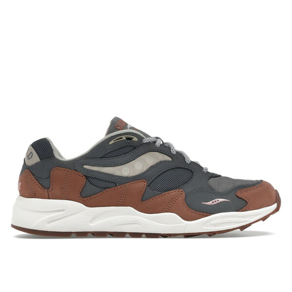 楽天市場】SAUCONY x JAETIPS GRID SHADOW 2 (BROWN)ジェーティップス