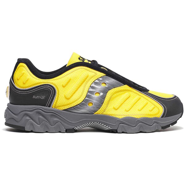 Saucony サッカニー メンズ スニーカー 【Saucony Matrix OG Yellow Black】 サイズ US_8.5(26.5cm) Yellow/Black/Grey画像