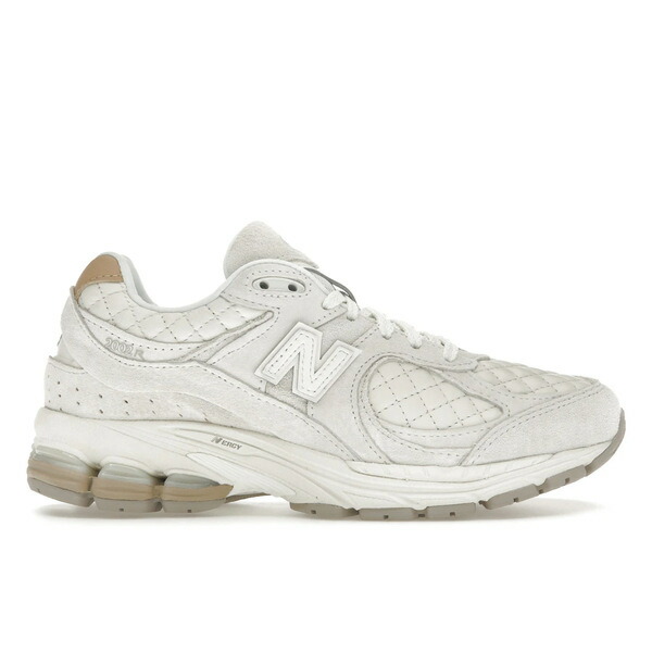New Balance ニューバランス メンズ スニーカー 【New Balance 2002R Quilted White】 サイズ US_11(29.0cm) White/Sea Salt/Tan｜asty