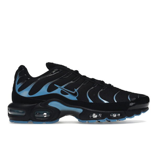 Nike ナイキ メンズ スニーカー 【Nike Air Max Plus Black University Blue】 サイズ US_8.5(26.5cm) Black/Black-University Blue｜asty