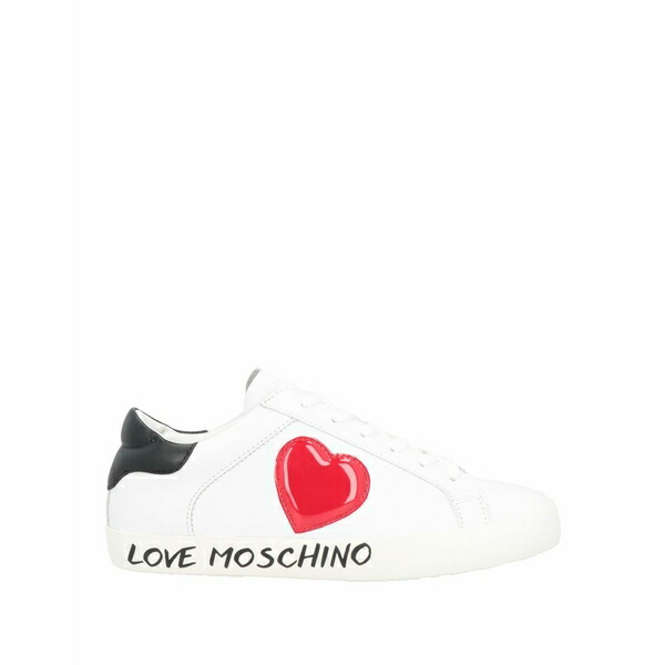 【送料無料】 モスキーノ レディース スニーカー シューズ Sneakers White