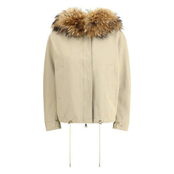 人切り包丁6.6.44 レディース 上衣＆上衣 アウター Hooded jacket  Neutrals