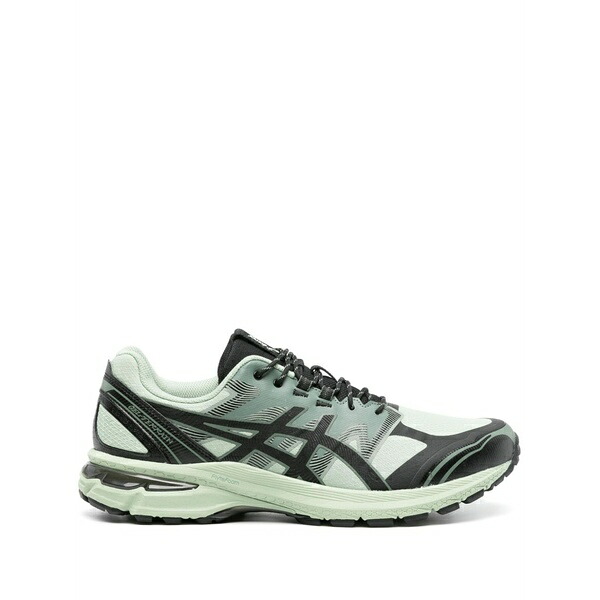 アシックス メンズ スニーカー シューズ Gel-terrain "dark jade" sneakers Green|asty