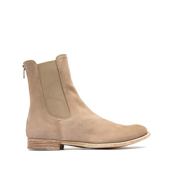 オフィチーネ 創作的 レディース ブーツ シューズ Lexicon zip-up boots Brown