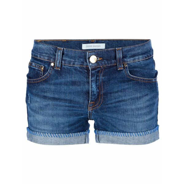 ピエールバルマン レディース 心地好いズボン下 ボトムス Denim shorts Blue