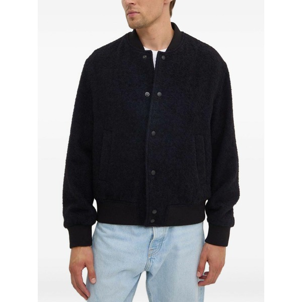 イロ メンズ ジャケット&ブルゾン アウター Darren button jacket Black|asty