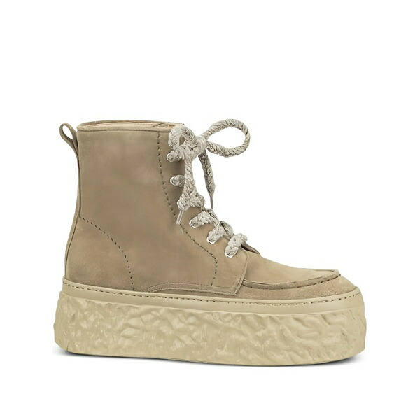 エージーエル レディース ブーツ シューズ Lace-up platform boots Neutrals
