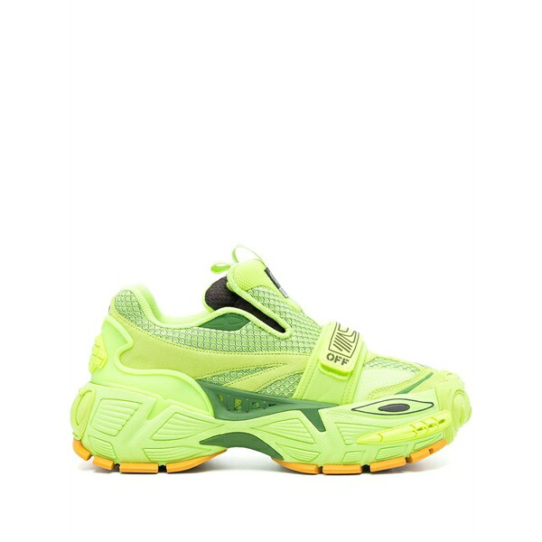 象牙色 メンズ スニーカー シューズ Glove slip-on sneakers Green