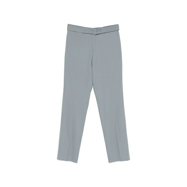 ラルディーニ メンズ カジュアルパンツ ボトムス Pagazza belt trousers Grey|asty