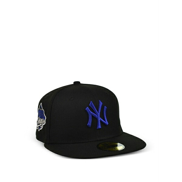 ニュー内鰓 メンズ かぶり笠 佩び物 59fifty new york yankees fitted cap Black